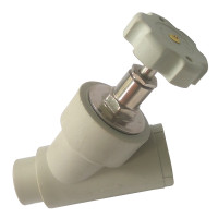 Вентиль балансувальний PPR Ø32 Tebo сірий