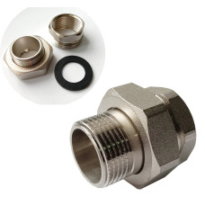 Сгон-американка прямой никель 1/2