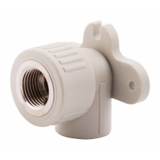 Кутик PPR Alfa Plast настінний 20х1/2