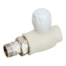 Кран кульовий радіаторний PPSU Blue Ocean 20х1/2