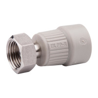 Муфта PPR Ekoplastik с накидной гайкой 25х1