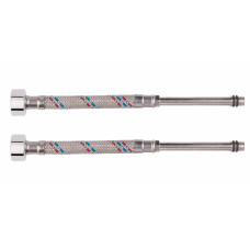 Гнучка підводка для води SD Plus М10 80 см (пара)