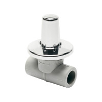 Вентиль прохідний PPR Ekoplastik під штукатурку 25