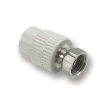 Муфта PPR Ekoplastik с накидной гайкой 20х3/4