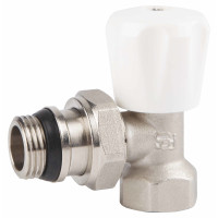 Кран радіаторний кутовий SD Forte Classiс з антипротіканням 1/2
