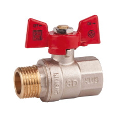 Кран кульовий SD Plus 1