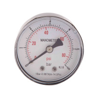 Манометр SD Plus 6 бар 1/4