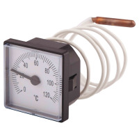 Термометр капілярнийSD Plus 48х48 мм