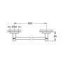 Тримач для рушників Grohe Essentials 40366001
