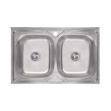 Кухонна мийка Imperial 5080 Satin (IMP5080SATD)