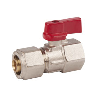 Кран кульовий обтискний SD Forte 20х1/2