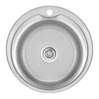 Кухонна мийка Lidz 510-D Decor 0,8 мм (LIDZ510DDEC)