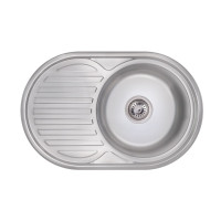 Кухонна мийка Lidz 7750 Polish 0,8 мм (LIDZ7750POL)