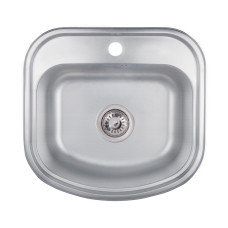 Кухонна мийка Lidz 4749 Decor 0,8 мм (LIDZ4749DEC)
