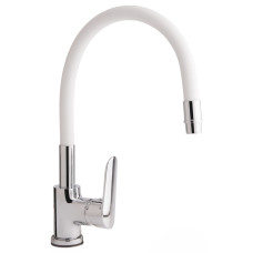 Змішувач для кухні з рефлекторним виливом Qtap Linea CRW 007F