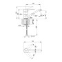 Змішувач для кухні Lidz (CRM) 14 34 002M