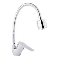 Змішувач для кухні з рефлекторним виливом Lidz (CRM) 40 87 008F 4