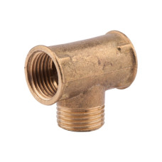 Трійник латунний 1/2