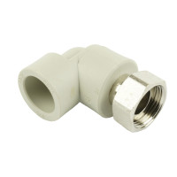 Уголок PPR Thermo Alliance с накидной гайкой 25х3/4