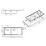 Кухонная мойка Apell Linear Plus LNP1162FLBC Brushed