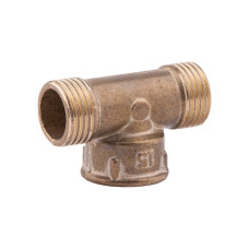 Трійник латунний 1/2
