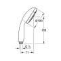 Лійка для ручного душу Grohe Tempesta 28261002