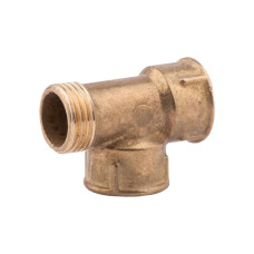 Трійник латунний 1/2