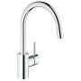 Набор Grohe мойка кухонная K400 31570SD0 + смеситель Concetto 32663001