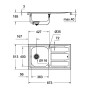 Кухонна мийка Grohe Sink K400+ 31568SD0