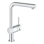 Набор Grohe мойка кухонная K500 31573SD0 + смеситель Minta 32168000