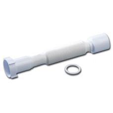 Гнучка труба для сифона Krono Plast ГН120 з накидною гайкою 1 1/4