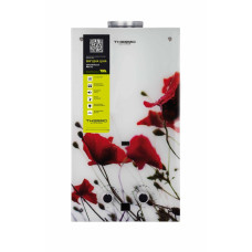 Газова колонка Thermo Alliance димарна JSD20-10GB 10 л скло (квітка)