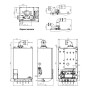 Котел газовый Sime Brava Murelle HM 30 ErP 31 кВт двухконтурный