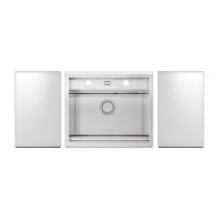 Набор Apell мойка кухонная Regola Polish RE601IKITW + смеситель Telescopic APF1260CR