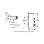 Смеситель термостатический для ванны Grohe Grohtherm SmartControl 34718000