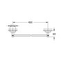 Тримач для рушників Grohe Essentials 40688001