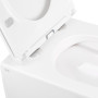 Унітаз підвісний Qtap Robin безобідковий з сідінням Slim Soft-close QT1333046ENRW