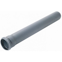 Труба ПВХ каналізаційна 110х2,7, 0,5 м