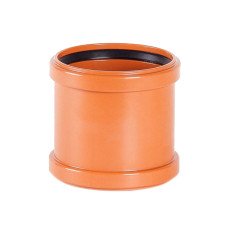 Муфта ПВХ каналізаційна 110 (зовнішня)