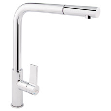 Змішувач для кухні з висувним виливом Qtap Iris CRM 007F