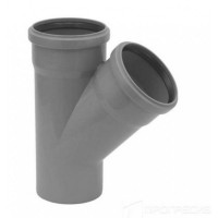 Трійник PPR каналізаційний TA Sewage 110, 45°