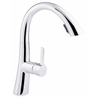 Змішувач для кухні з висувним виливом Qtap Cult CRM 007F