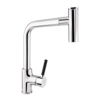 Смеситель для кухни с выдвижным изливом Qtap Inspai CRM 013F