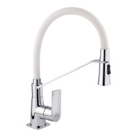 Змішувач для кухні з рефлекторним виливом Qtap Estet CRW 007F