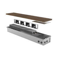 Конвектор внутрішньопідлоговий Thermo Alliance 85х250х2250