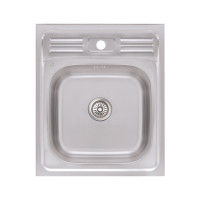 Кухонная мойка Lidz 5060 Decor 0,6 мм (LIDZ506006DEC)