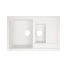 Кухонна мийка Lidz 780x495/200 WHI-01 (LIDZWHI01780495200)