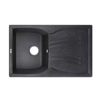 Кухонна мийка Lidz 790x500/200 BLA-03 (LIDZBLA03790500200)
