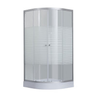 Душевая кабина Lidz Wieza SC90x90.SAT.LOW.L Linie