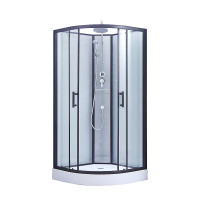 Душовий бокс Lidz Majatek SB90x90.BLA.LOW.TR